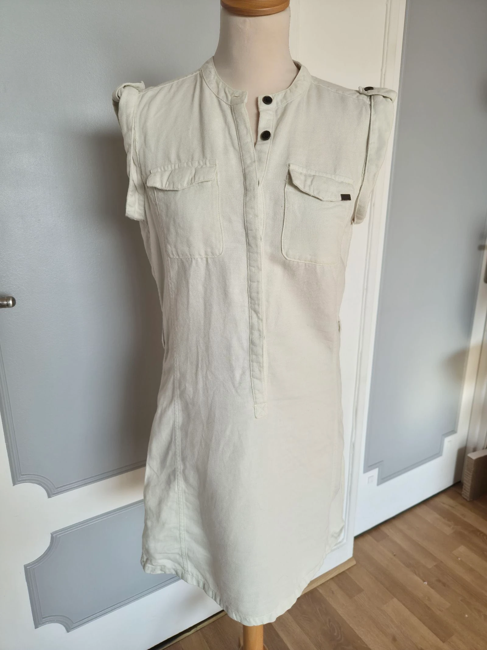 Robe en coton et lin Timberland Taille 36